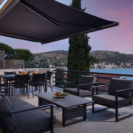 The Grande - Huge Terrace - Amazing Sea Views - Tastefully Furnished - Access To Rooftop Terrace And Gym - Hillside Apartments Rogoznica Rogoznica  Exteriör bild